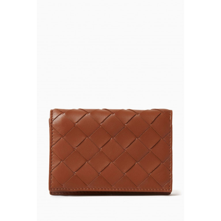 Bottega Veneta - Business Card Case in Intrecciato Leather