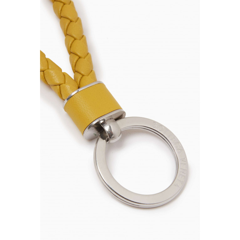 Bottega Veneta - Key Ring in Intrecciato Leather