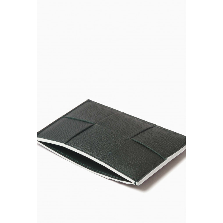 Bottega Veneta - Cassette Credit Card Case in Intrecciato Calfskin Leather
