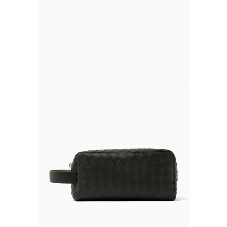 Bottega Veneta - Travel Pouch in Intrecciato Leather