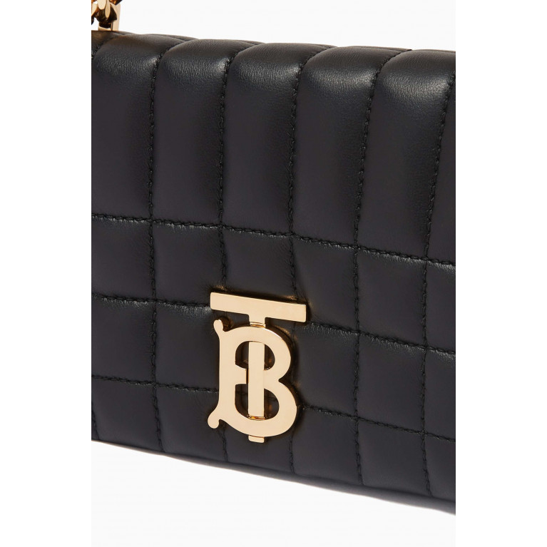 Burberry - Mini Lola Shoulder Bag in Quilted Leather