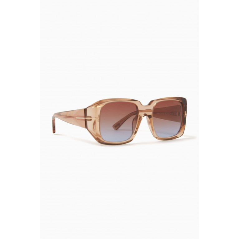 Tom Ford - Ryder-02 Square Sunglasses in Acetate