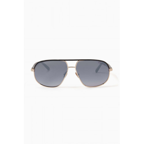 Tom Ford - Maxwell Sunglasses in Metal