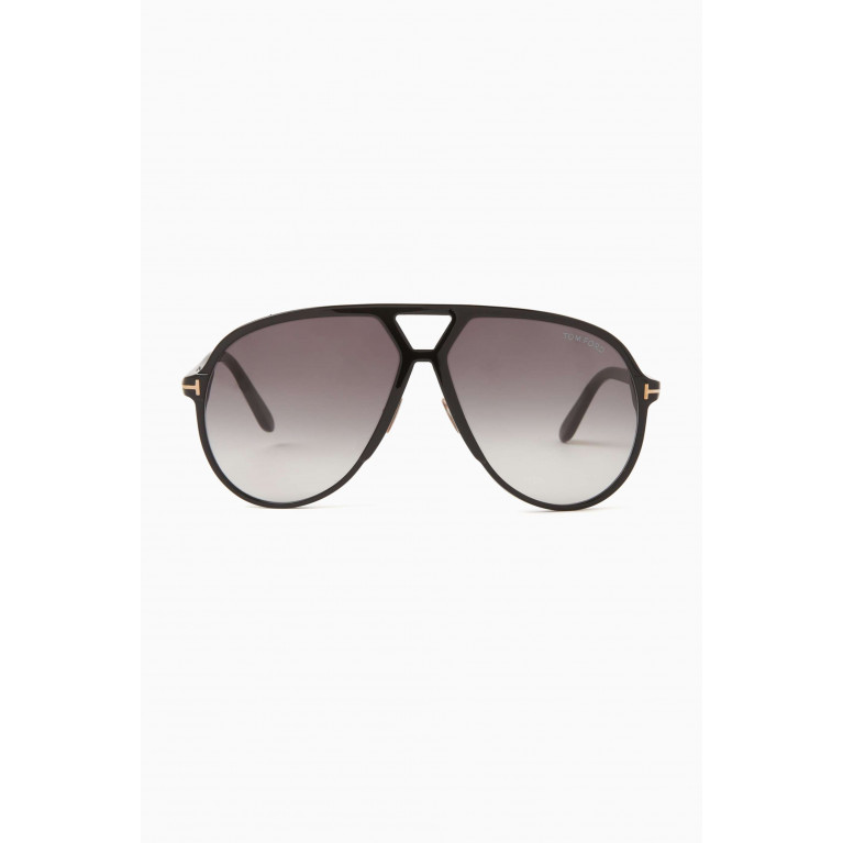 Tom Ford - Bertrand Pilot Sunglasses in Acetate