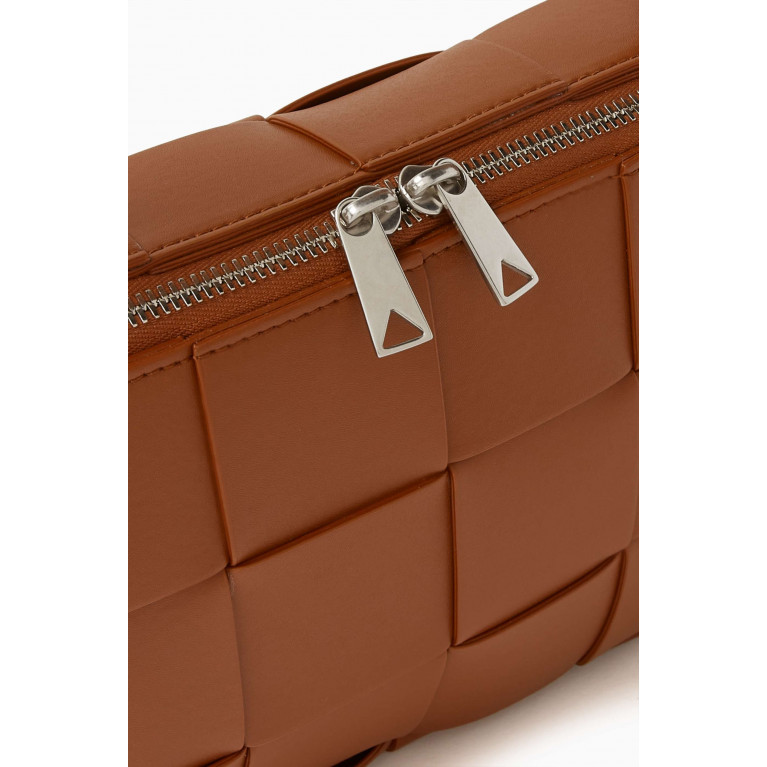 Bottega Veneta - Cassette Camera Bag in Intreccio Leather