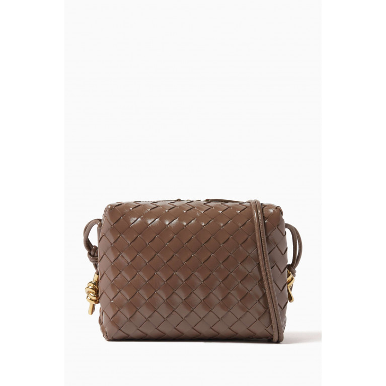 Bottega Veneta - Small Loop Camera Bag in Intrecciato Leather