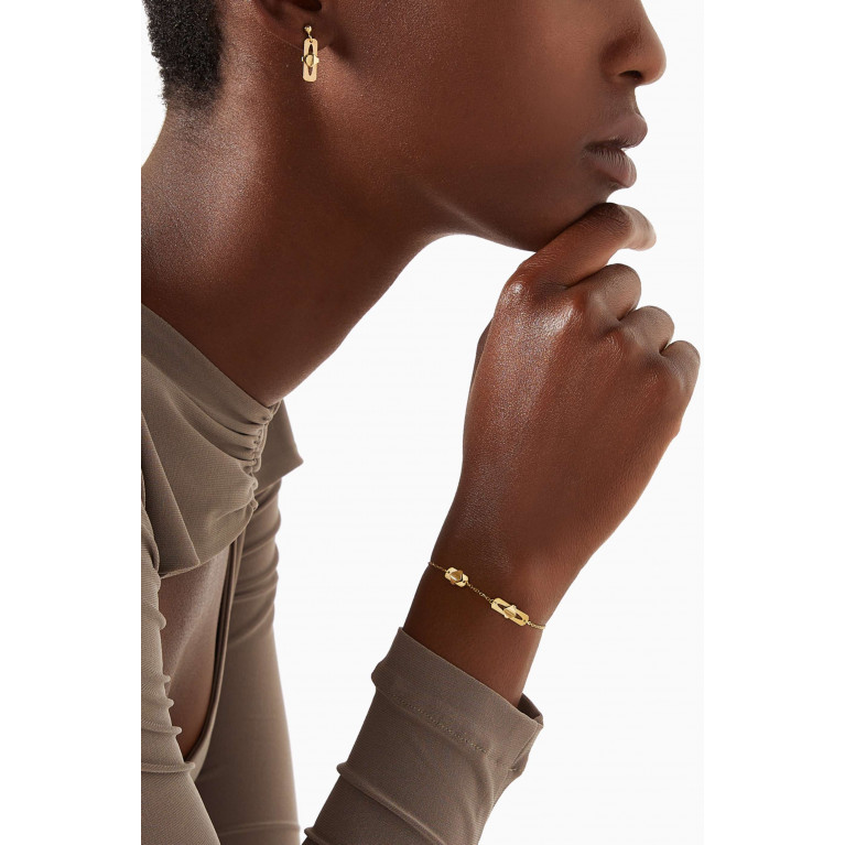 Damas - Moda Geometrica Bracelet in 18kt Gold