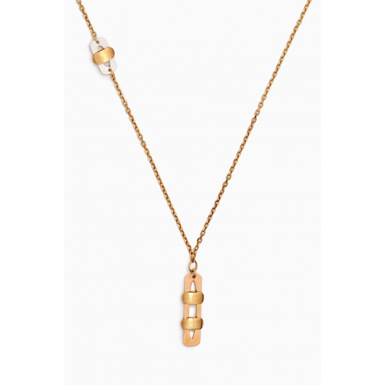 Damas - Moda Geometrica Necklace in 18kt Gold