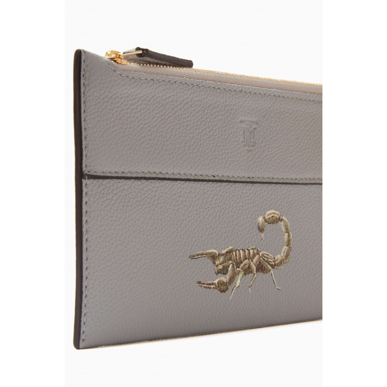 MONTROI - Scorpion Small Nomad Pouch in Leather