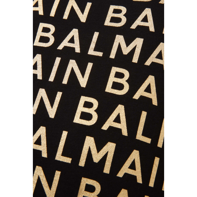 Balmain - Logo Dress in Cotton