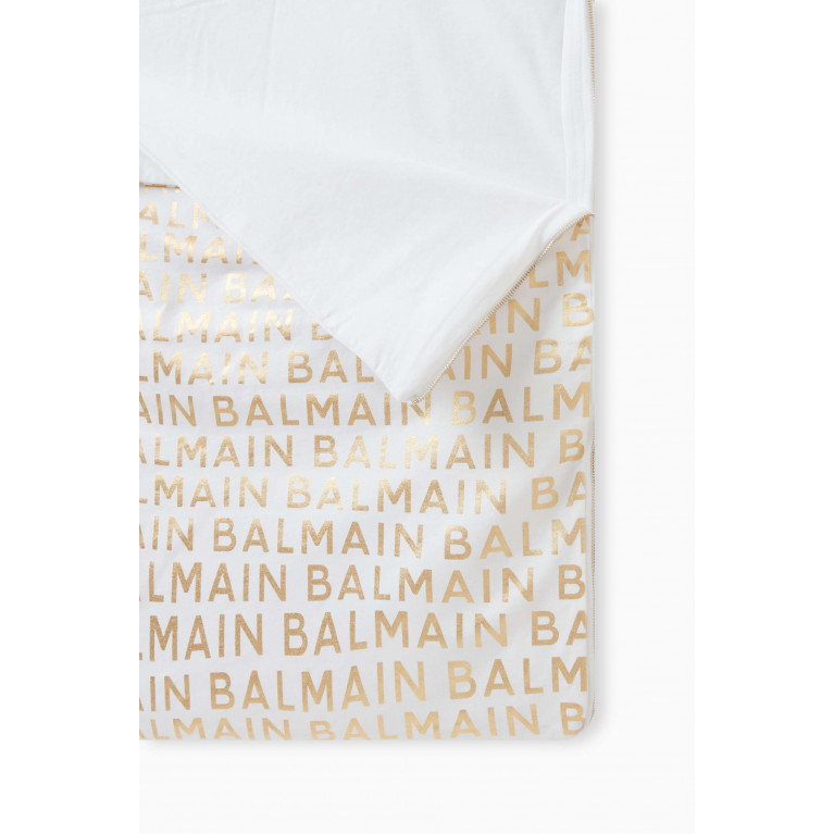 Balmain - Logo Sleeping Bag in Cotton