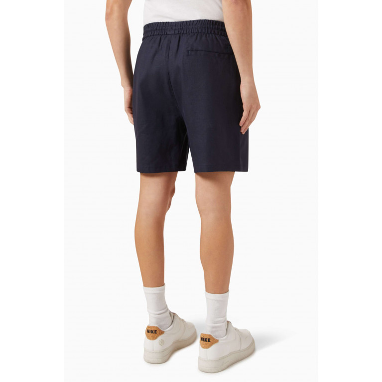 Les Deux - Otto Shorts in Linen Blue
