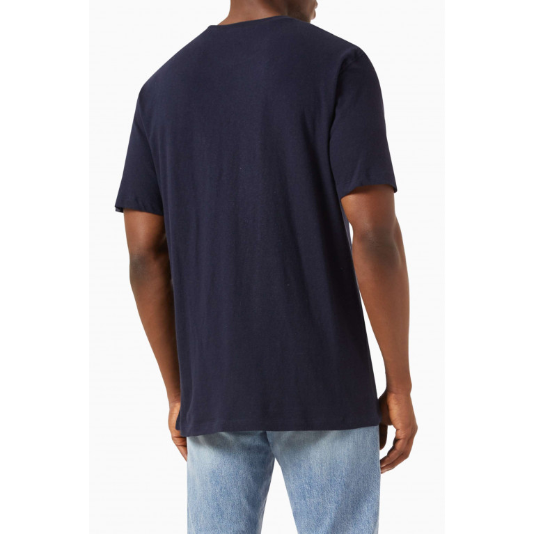 Les Deux - Anton T-Shirt in Linen Blue