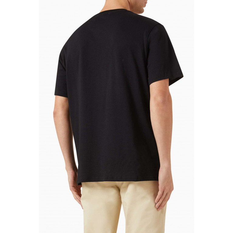 Les Deux - Clubbers T-Shirt in Organic Cotton Black