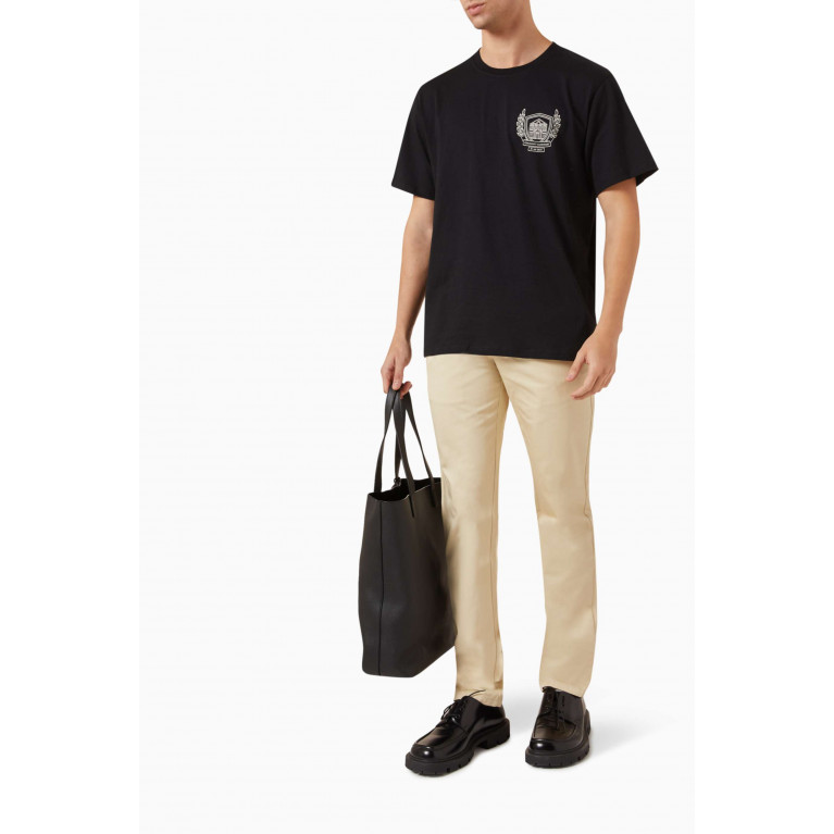 Les Deux - Clubbers T-Shirt in Organic Cotton Black