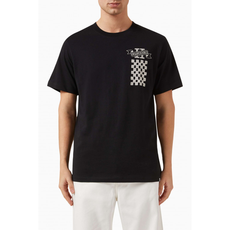 Les Deux - Clubbers T-shirt in Organic Cotton-jersey Black