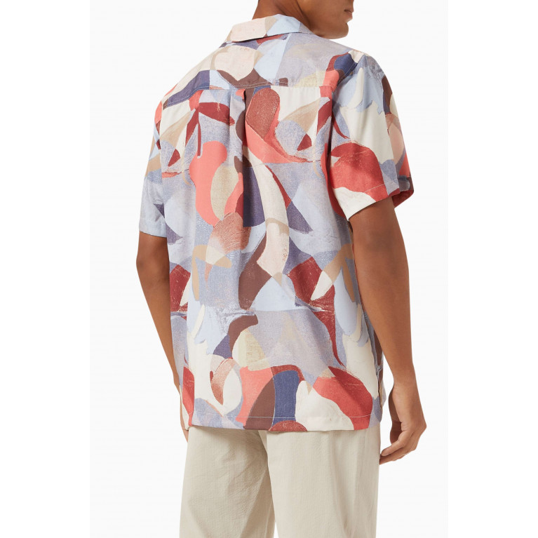 Les Deux - Knox All-over Print Shirt in Tencel™