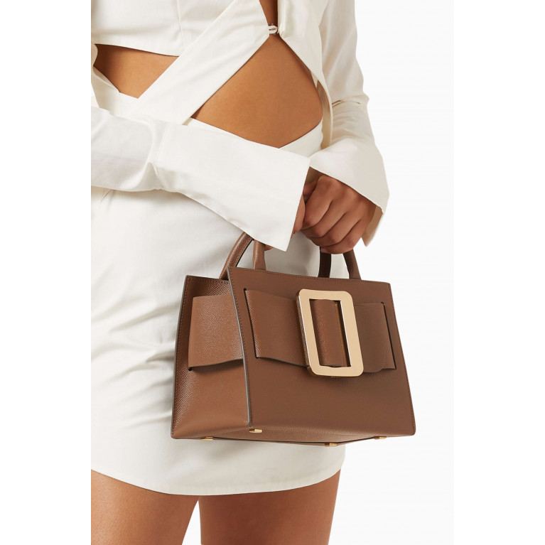BOYY - Bobby 23 Buckled Tote Bag in Calfskin leather