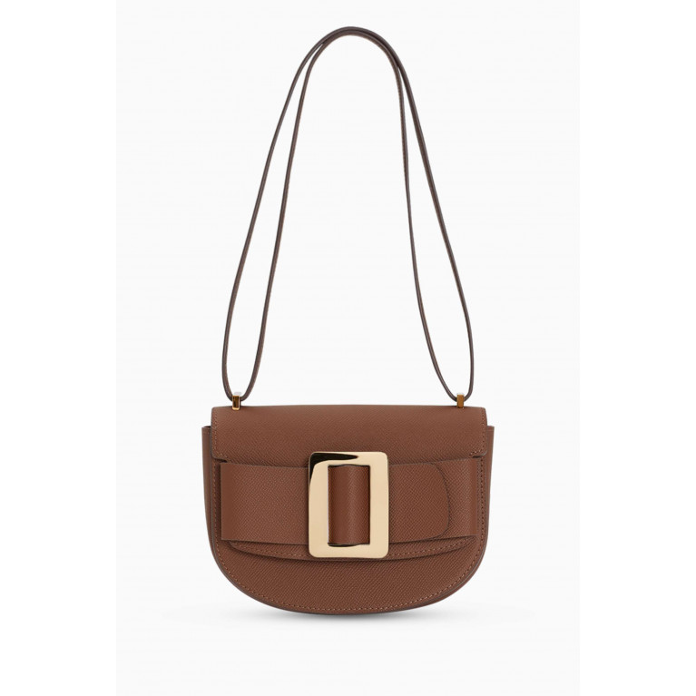 BOYY - Buckle Saddle Bag in Grained Leather