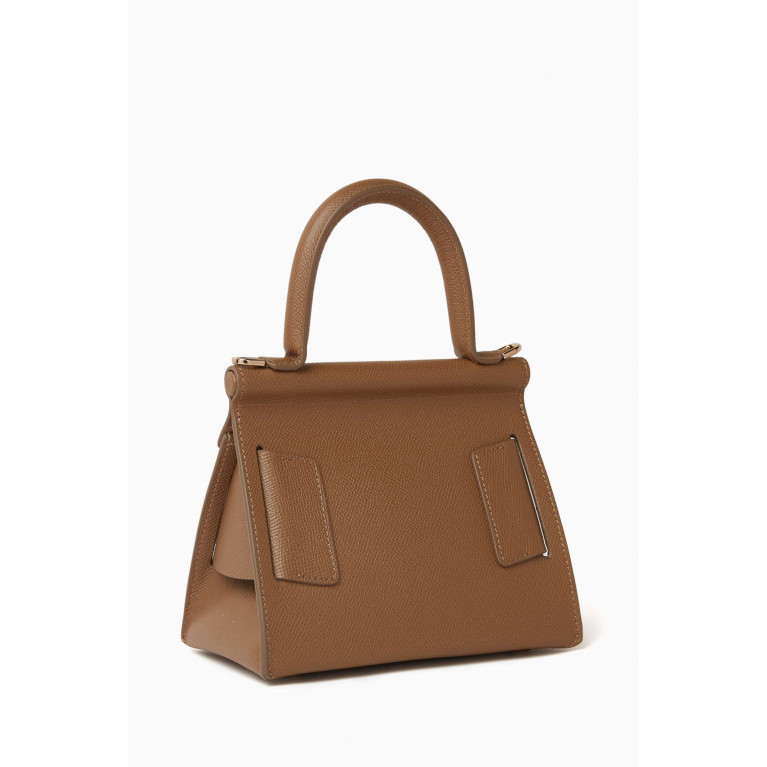 BOYY - Karl 19 top Handle Bag in Calfskin-leather Brown