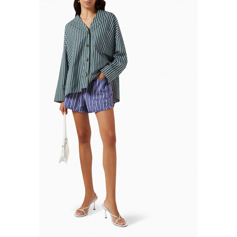 è lei - Fifi Shorts in Silk Multicolour