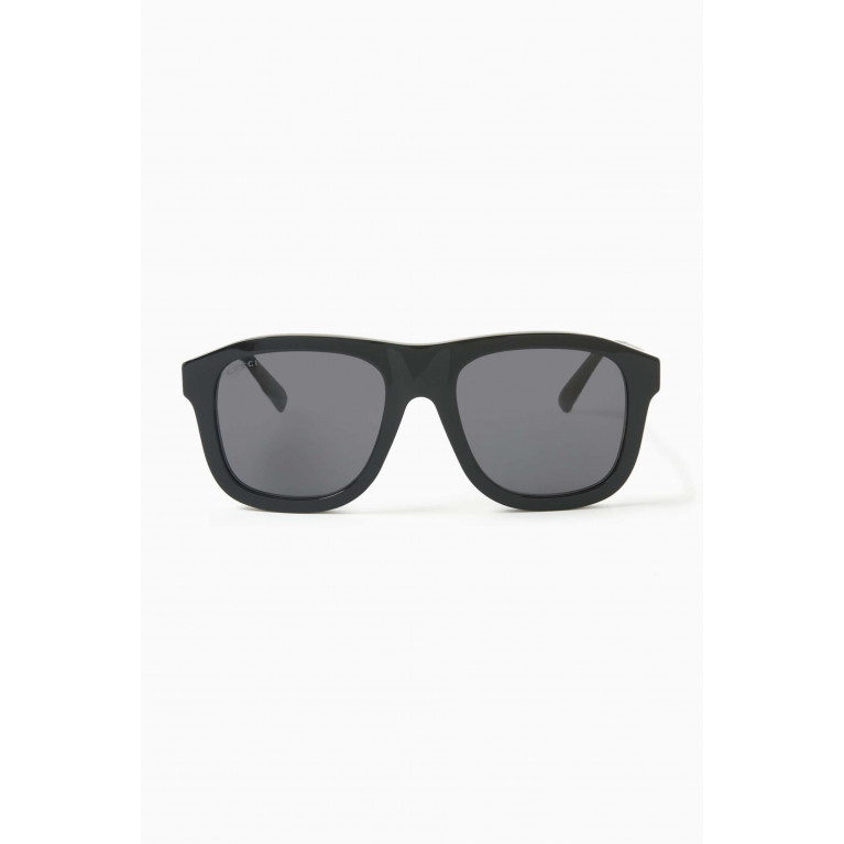 Gucci - Square Sunglasses in Recycled Acetate