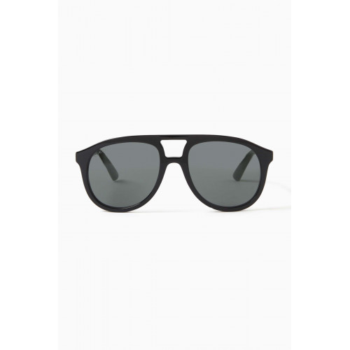 Gucci - D-frame Sunglasses in Recycled Acetate