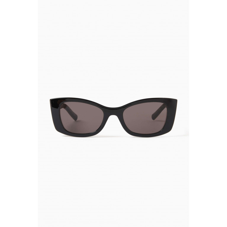 Saint Laurent - Rectangular Sunglasses in Recycled Acetate