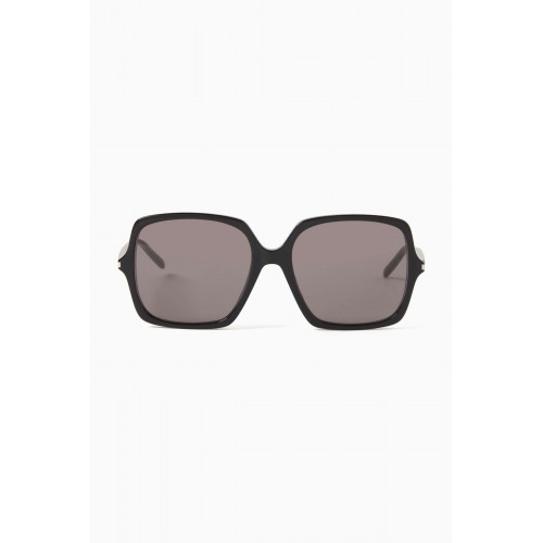 Saint Laurent - Oversized Square Sunglasses in Recycled Acetate