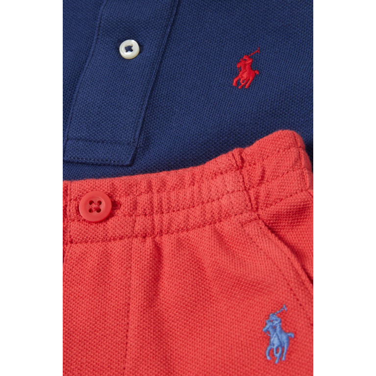 Polo Ralph Lauren - Logo-embroidered Polo Set in Cotton