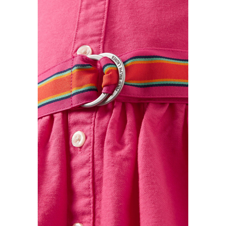 Polo Ralph Lauren - Logo-embroidered Dress in Cotton
