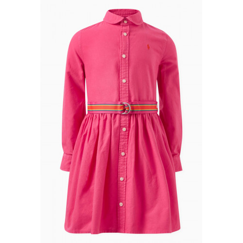 Polo Ralph Lauren - Logo-embroidered Dress in Cotton
