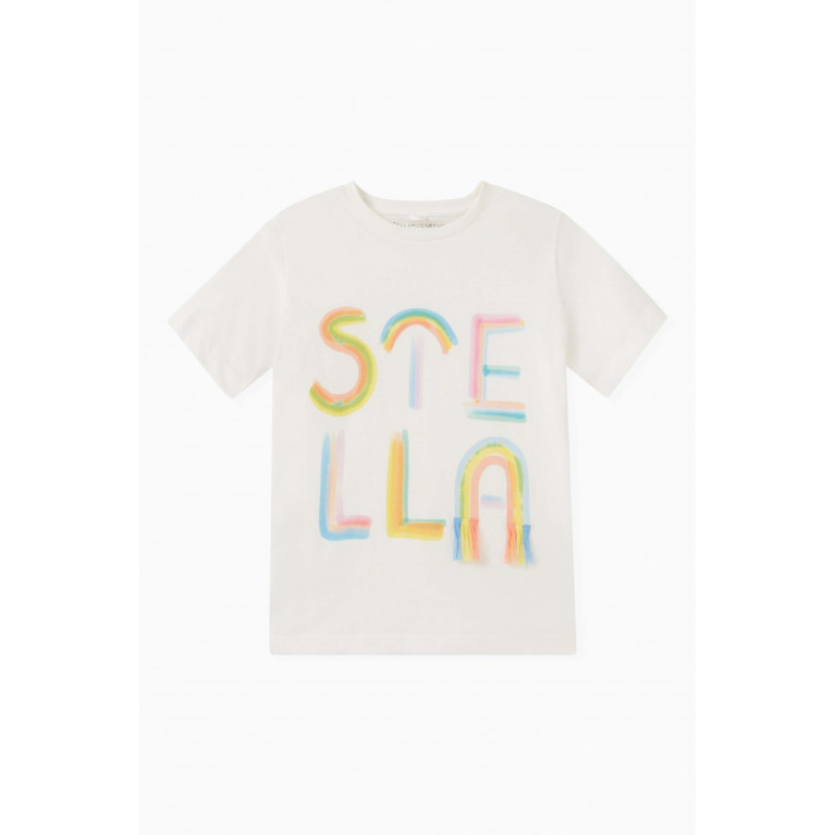 Stella McCartney - Logo-print T-shirt in Cotton