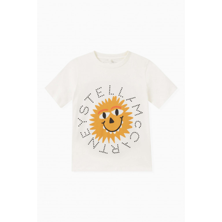 Stella McCartney - Sun Logo-print T-shirt in Cotton