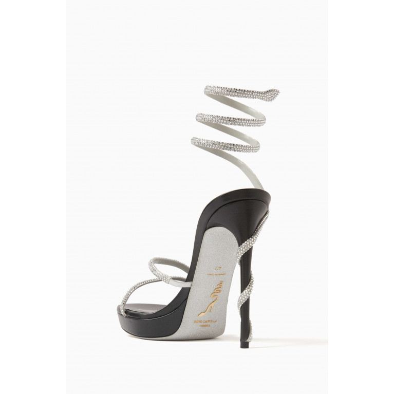 René Caovilla - Vipera 120 Sandals in Smooth Leather