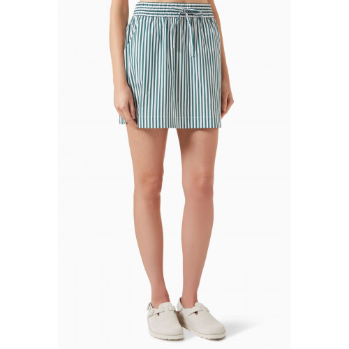 Viktoria & Woods - Nowhere Stripe Mini Skirt in Cotton