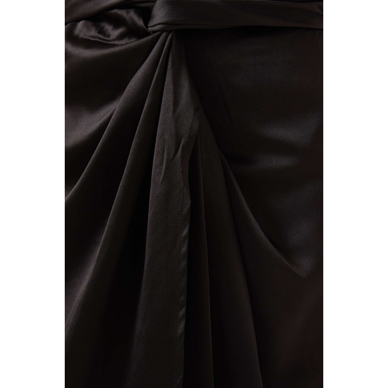 Elle Zeitoune - Marcus Top & Skirt Set Black