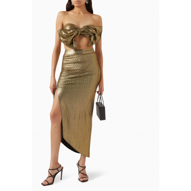 Elle Zeitoune - Payola Crop Top and Skirt Set