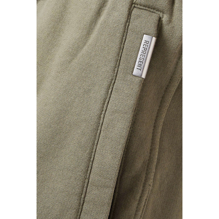 Represent - Owners Club Sweatpants in Loopback Cotton Green