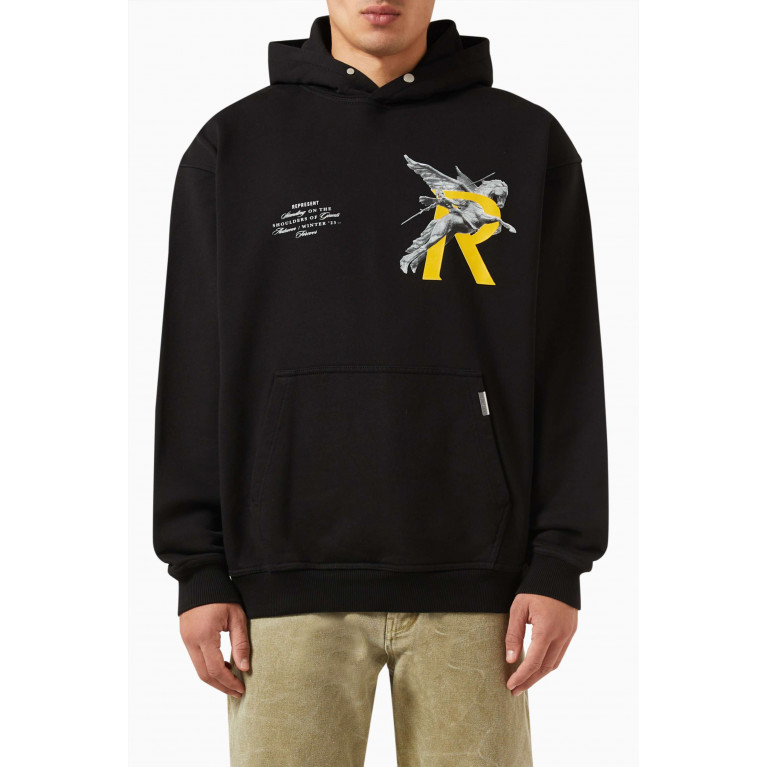 Represent - Giants Graphic-print Hoodie in Cotton
