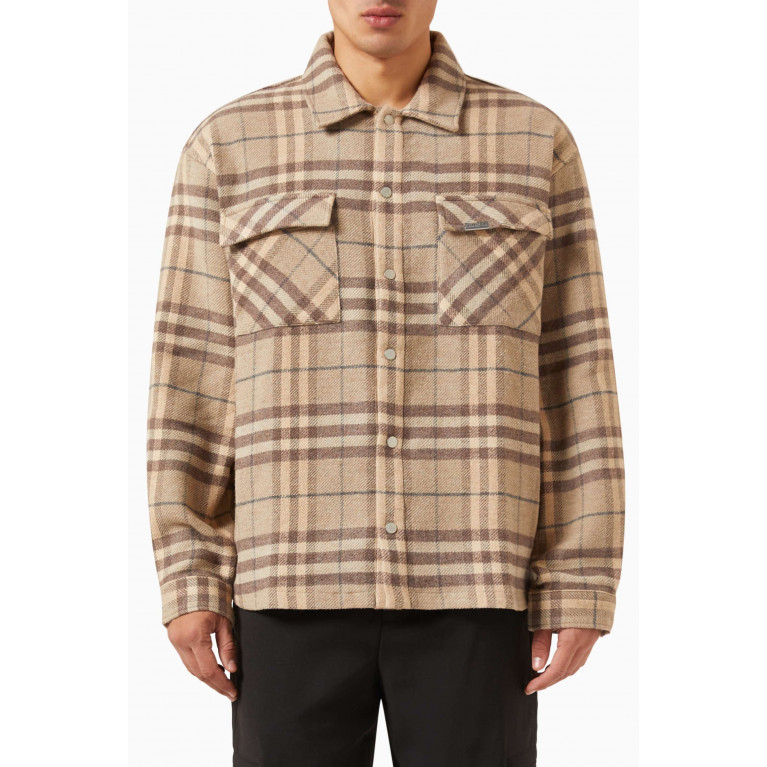 Represent - Initial Shirt in Flannel