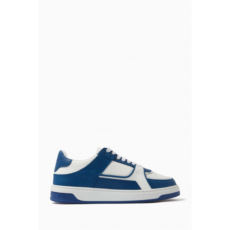 Represent - Apex Sneakers in Leather Blue