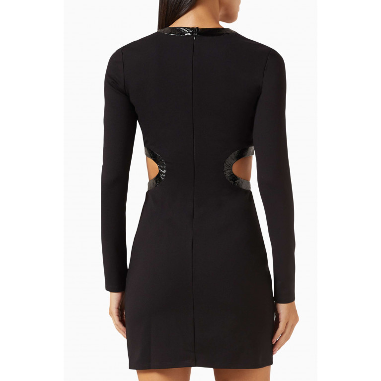 Staud - Dolce Cut-out Mini Dress in Ponte