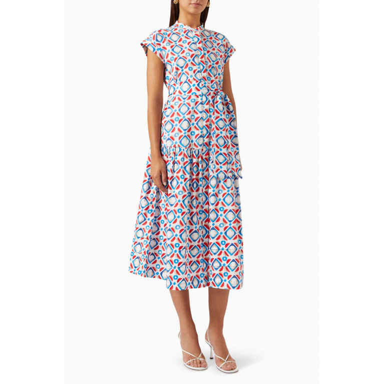 Marella - Tequila Printed Shirt Dress in Cotton