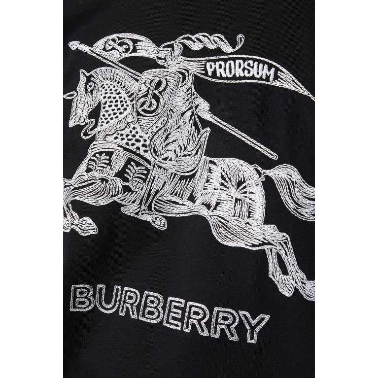 Burberry - Dezi Logo T-shirt in Cotton Jersey