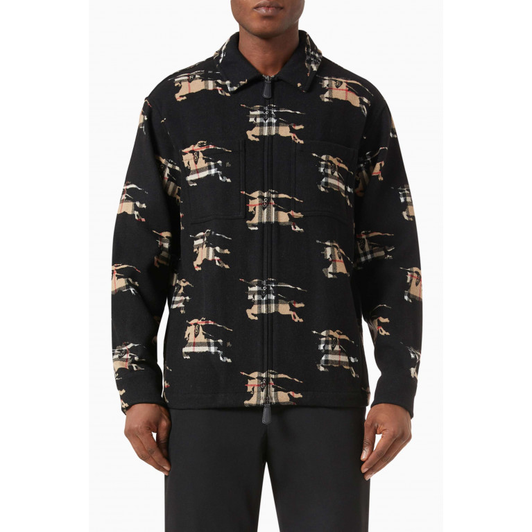 Burberry - Paterson Overshirt in Wool Blend