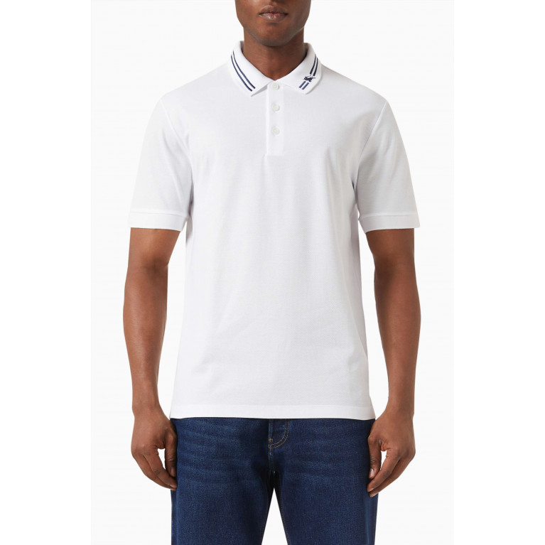 Burberry - Polo Shirt in Cotton Piqué