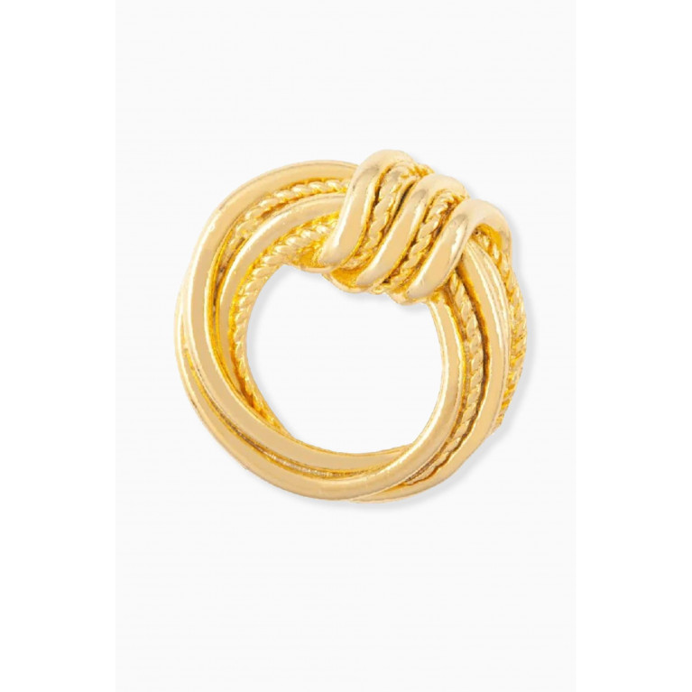 Susan Caplan - Rediscovered 1980s Knot Brooch