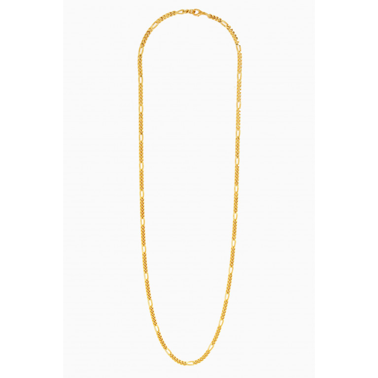 Susan Caplan - Rediscovered 1990s Figaro Chain Necklace