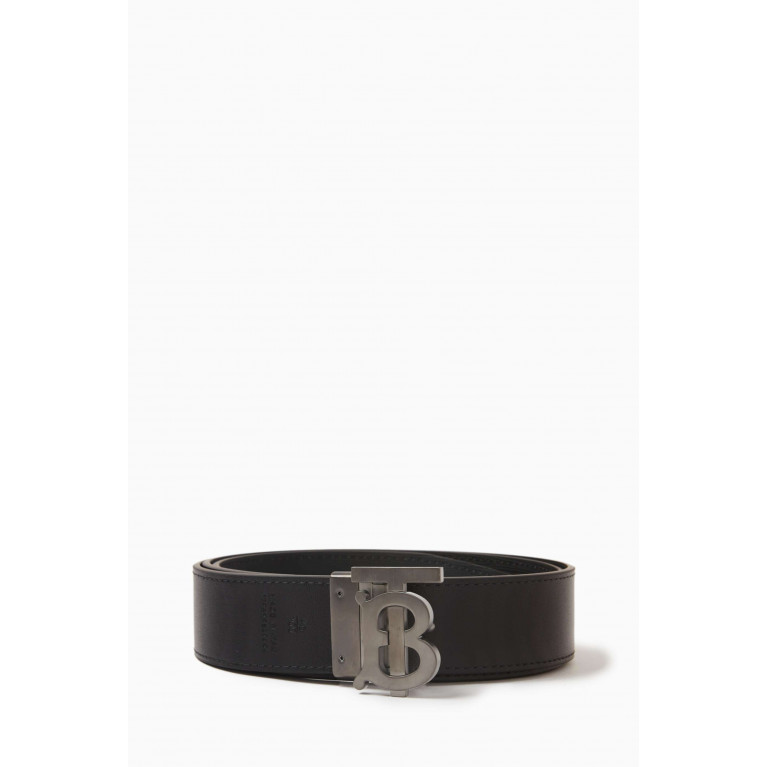 Burberry - Reversible TB Belt in Leather